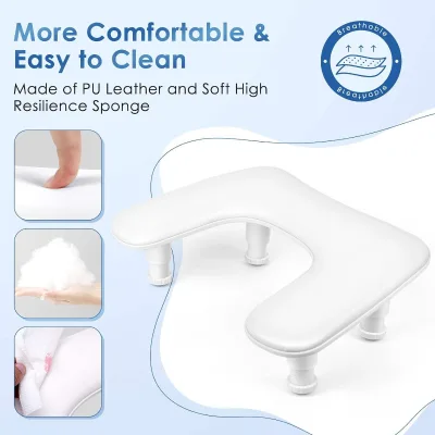 Hot Sale New Design Adjustable Leg Armrest Manicure Arm Rest for Nails Tech Hand Stand Rest for Manicurists