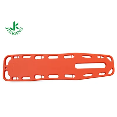 160kg Manual Spine Board Stretcher with Spider Strap PE Material Pool Rescue First-Aid Spine Board Stretcher