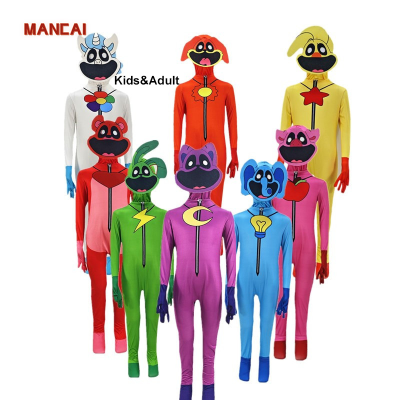 New Arrival Popular Adult Kid Halloween Cosplay Clothing Corset Bobby's Play Time Smiling Animals Anime Costume Cosplay Bodysuit
