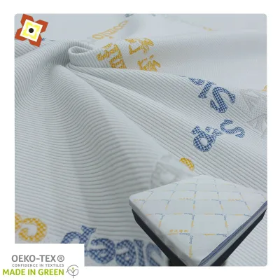 Air Layer Pillow Fabric Mattress Fabric Functionality Antistatic Anti Pilling and Flame Retardant Knitted Mattress Fabric