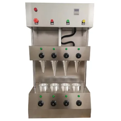 New Design Sell Pizza Pizza Cone EquipmentIce Cream Cone Maker Machine Ice Cream Waffle Cone Maker Machine