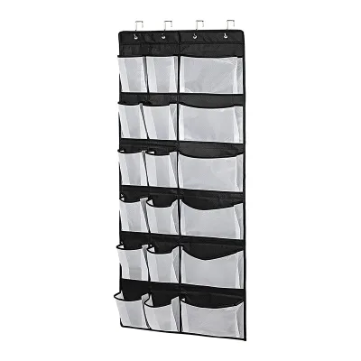 Over Door Shoe Organizers 6 Extra Large Mesh Storage Pockets12 Normal Mesh Storage Breathable Durable Pockets Storage Bags