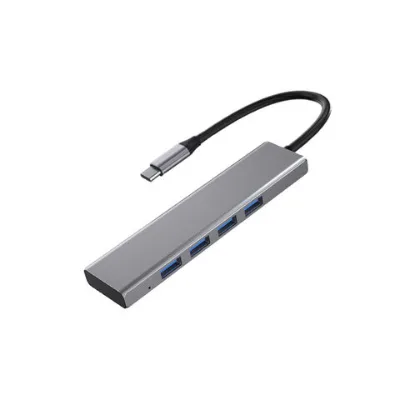 Portable Type C laptop docking station OEM/ODM Single Wire Extension 4port USB 3.0 HUB Support Factory Price Wholesale
