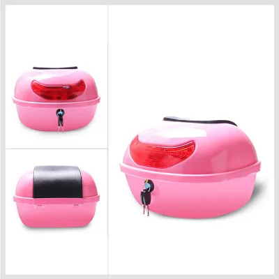 Motorcycle Universal Storage Trunk Top Box Tool Box Suitable for the Electric Vehicle
