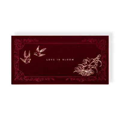 Velvet Wedding Envelope Custom Luxury Logo Hot Stamping Business Wallet Envelope Wedding Gift Card