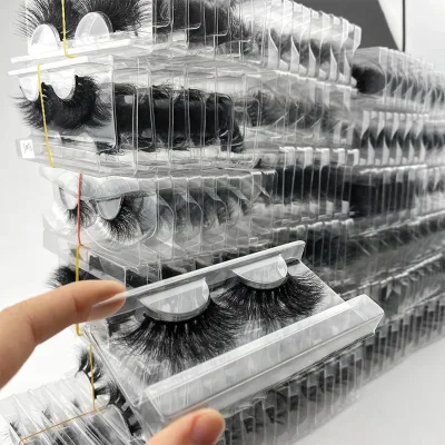 Lashes Supplies Wholesale Vendor 3D Mink False Lashes Eyelash Siberian Fluffy Mink Lashes 15-20mm Faux Cil Naturel