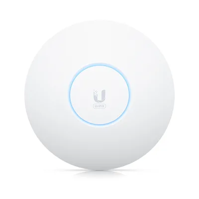 Ubiquiti U6-Enterprise Gigabit 25G Wireless AP Wi-Fi 6 Dual-Band 10.2Gbps Wireless Speed Ceiling-Mounted POE+ Mu-mimo Wave2