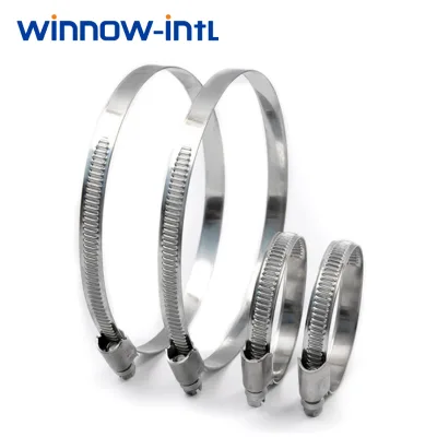 DIN 3017 Hose Clamp 70-90mm German Type Hose Clamps W2 304 Stainless