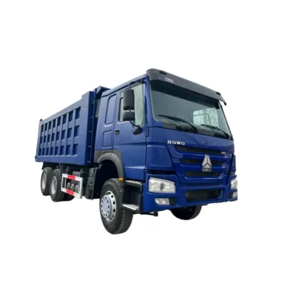 High Sidewall CNHTC Sinotruk HOWO 7 371HP 6x4 Diesel Mechanical Engine Tipper Refurbished Good Price for Africa