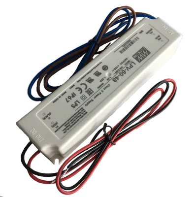 Mean Well LPV-60-48 Lpv 60 48 Rosh 12v 60W 48V 1.25A Power Supply LED Driver Water & Dust-proof