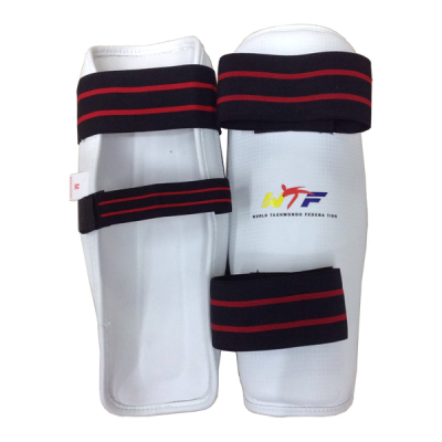 Martial Arts Equipment Custom Logo Tkd Shin Guards Taekwondo Leg Protector