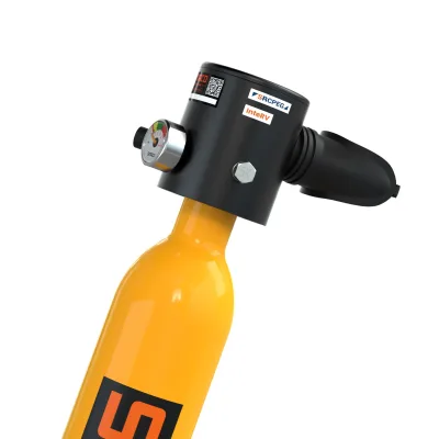 0.5L Mini Scuba Diving Rebreather Adult Diving Swimming Inflatable Emergency Rescue Kit