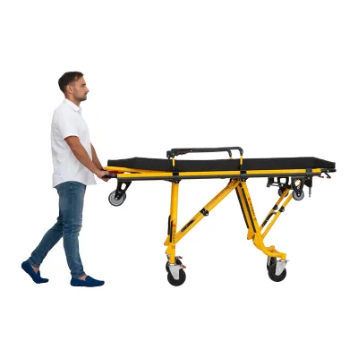 Factory Price Stretcher Bed Hospital Medical Ambulance Bed Lifesaving Rescue Stretcher