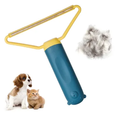 Double Sided Lint Remover and Fabric Shaver for Dogs Cats Carpets Blankets-Copper Grooming Tool