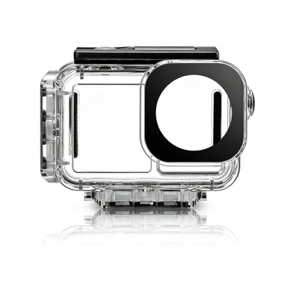 PULUZ 60m Waterproof Housing for DJI Action 5 Pro/4/3 Magnetic Quick-Release Case for Horizontal/Vertical Shooting