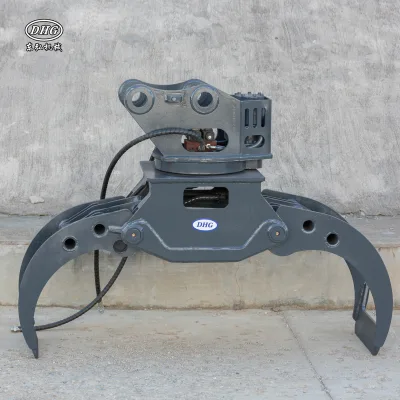 Heavy-Duty Tree Grapple for Stump/Root Removal