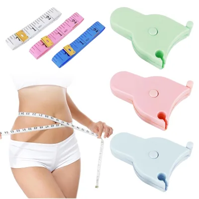 Custom Y-Shaped Self-Retractable Lockable Waist Body Tape Measure Metric System