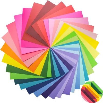 Uncoated A4 180gsm Origami Folding Paper