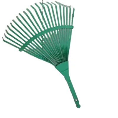 High Quality Wood Handle Garden Iron Rake 22T Outdoor Gardening Rake Leaf Rake Agricultural Tools