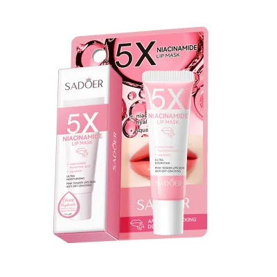 New Arrival Private Label Nicotinamide Improving Dry Brighten Reduce Lip Lines Moisturizing Repairing Lip Mask