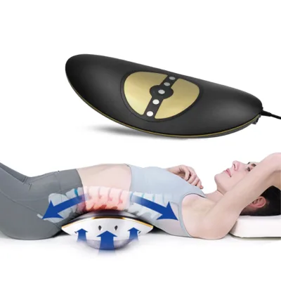 Back Massager New Electric Portable Lower Back Pain Vibration Lumbar Massager Waist Massage Machine