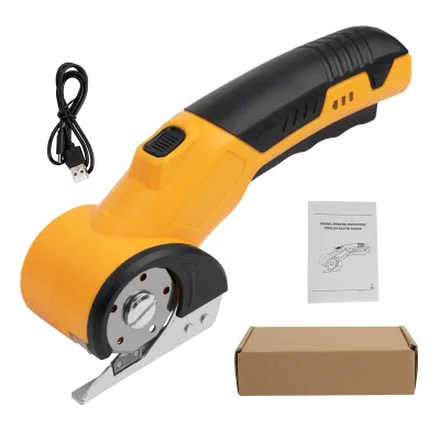 Electric Scissors Electric Cardboard Cutter Fabric Leather Box Cutting Portable Fabric Electric Scissor Set