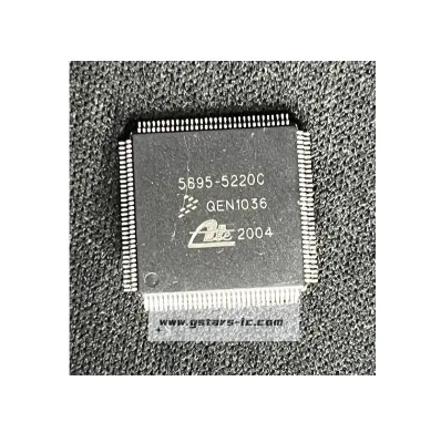 5895-5220C IC QFP128 Electronic Components RF Antennas Microcontroller Integrated Circuits MCU IC Microcontroller 5895-5220C