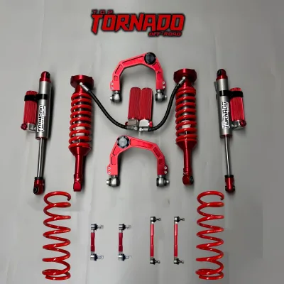Rebuildable D8000 Monotube Shock Absorber with Remote Reservoir Compatible with Isuzu D-Max TFS TFR 4WD