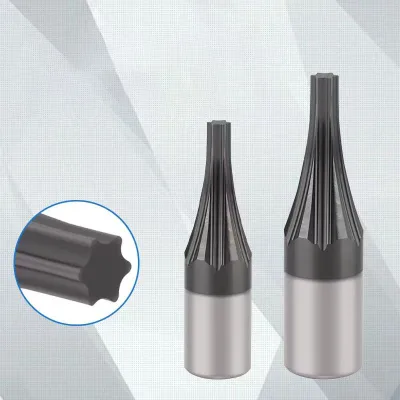 CT08 Torx Rotary Broach Punch for CNC Machine Tools or Rotary Broach Bolders