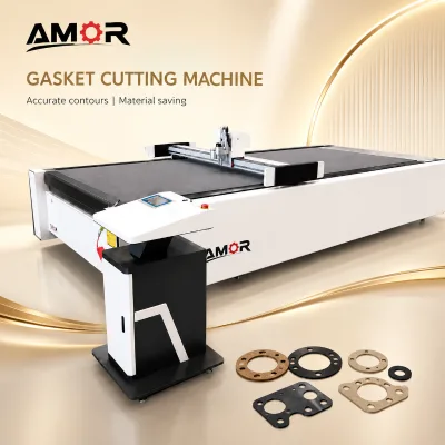 Automatic Digital CNC Rubber Cutting Machine with Nesting Software Material Saving System High Productivity