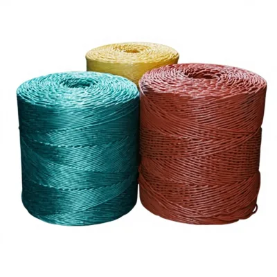 Color Pp Twine Free Sample UV-treated Polypropylene Split Film Rope PP Baler Twine for Hay Bailing and Binding