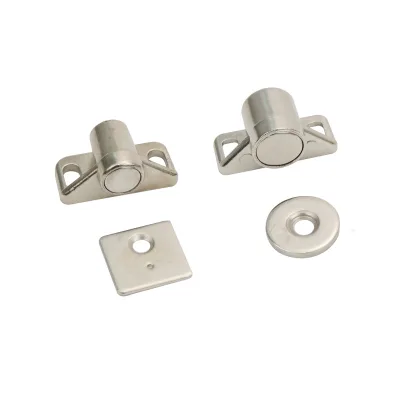 Magnetic Door Stopper, Invisible Mount Door Catch, Heavy Duty Anti Collision Door Holder for Wooden Door Furniture Hardware