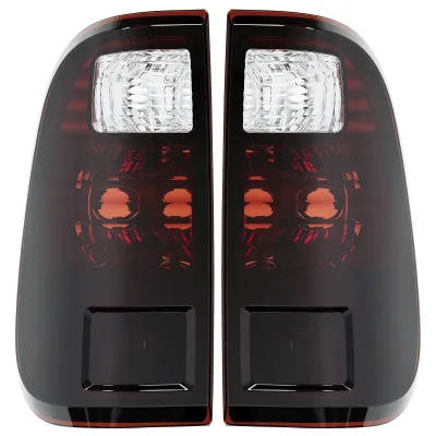 Pair Smoked Tail Lights For Ford F-250 F-350 F-450 F-550 Super Duty 2008-2016