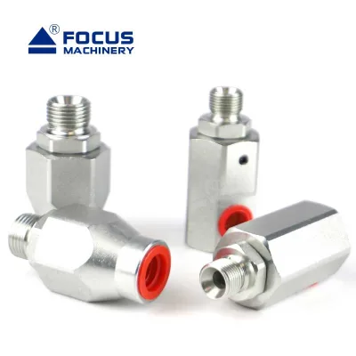 Factory Sales High Pressure MXF 1/4" 1/2" Hydraulic Live Swivel Joints with Internal and External Thread Connection