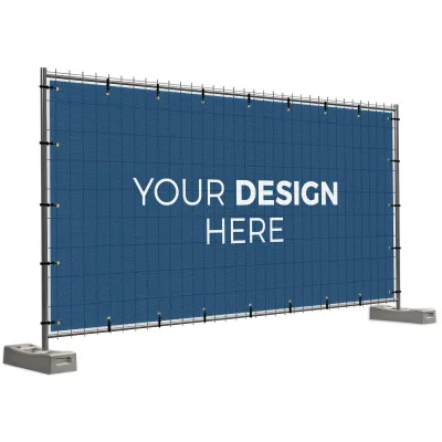 Professional Waterproof Vinyl Sports Banner for Stadium and Field Custom Printed Team Logo and Sponsors with Digital Printing