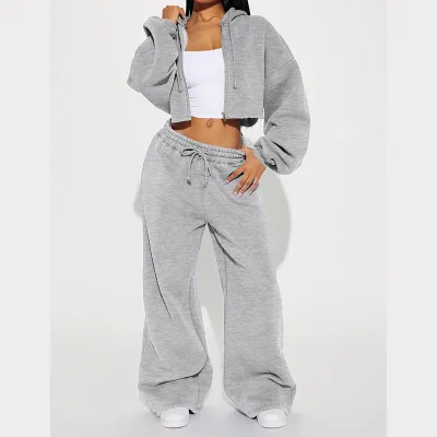 2 Piece Sweat Dress Hoodie Set XL Vintage Pattern Spandex Jogging Suits Loose Fit Casual Style Tops (Short Long