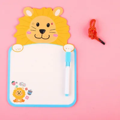 Cartoon Erasable Children's Drawing Board Early School Double-sided Writing Graffiti Student Erasable Message Board Coloring