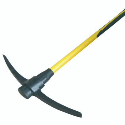 P404R Forged Steel Pick Pickaxe  with Fiberglass Handle