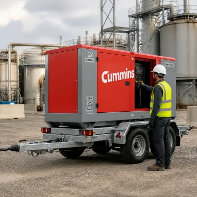 Cummins Yuchai Weichai Perkins 200-300kva Diesel Electric Generators 3 Phase Open Frame Auto Start 230V Rated Voltage ATS Option