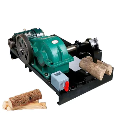 Domestic Rural Firewood Chopping Machine Electric Broken Wood Chopping Wood Thickener Fully Automatic