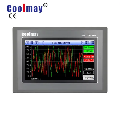7inch HMI Integrated with Plc Controller Integrated with Digital I/O Analog I/O SCADA