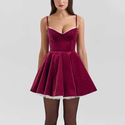 Fashion Ladies Extreme Sexy Dress Luxury Dress Women Elegant