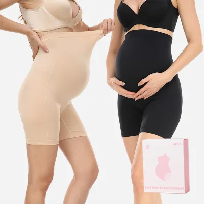 High Quality Soft Abdomen Supports Pregnant Shorts Embarazo Pantalon Maternidad Bragas Plus Size Maternity Panties
