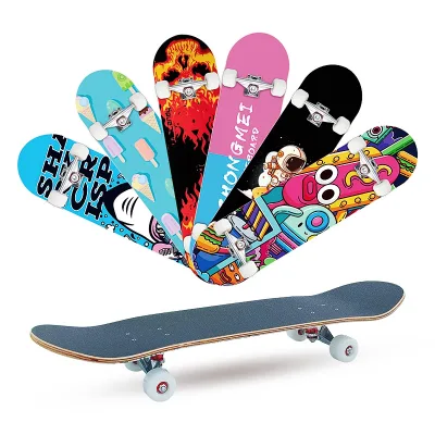 Wholesale Custom Design Skateboard Custom Maple Wood Professional Skate Board Complete Skateboards