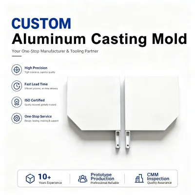 OEM Non-Standard Roller Shutter Accessories Die Cast Mold Custom Roller Shutter End Cap Aluminum Die Casting Mold