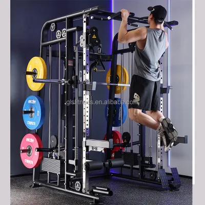 2025 Fitness Online Multi Hr-gym Functional Trainer Force Smith Machine