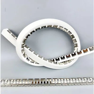 JJX Modern Home Lighting Flexible Track Profile 4mm 6mm 12mm 16mm Led Neon Light Bendable Frame Mounting Aluminium Profile