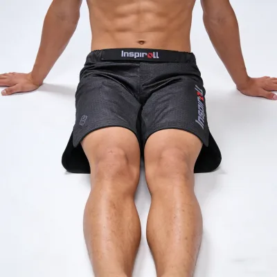 Running Tights Shorts Men Wrestling Shorts MMA Grappling Shorts - Hybrid Bottoms for Cross-Training and Agility Drills