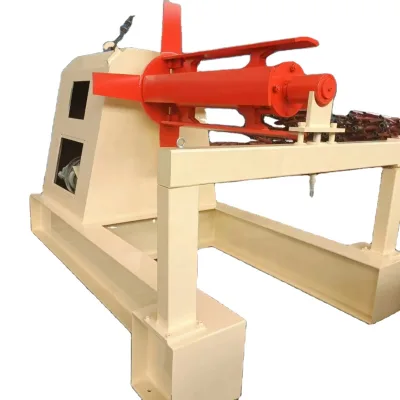 3T 5T Hydraulic Uncoiler Steel Coil Winding Machine
