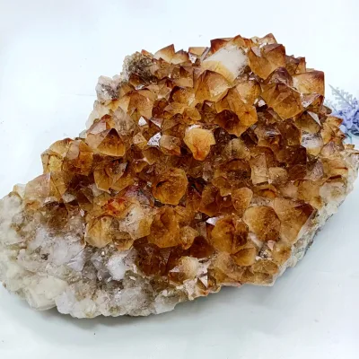 Top Quality Natural Citrine Clusters Healing Crystals Crystals Healing Stones Gift for Decoration